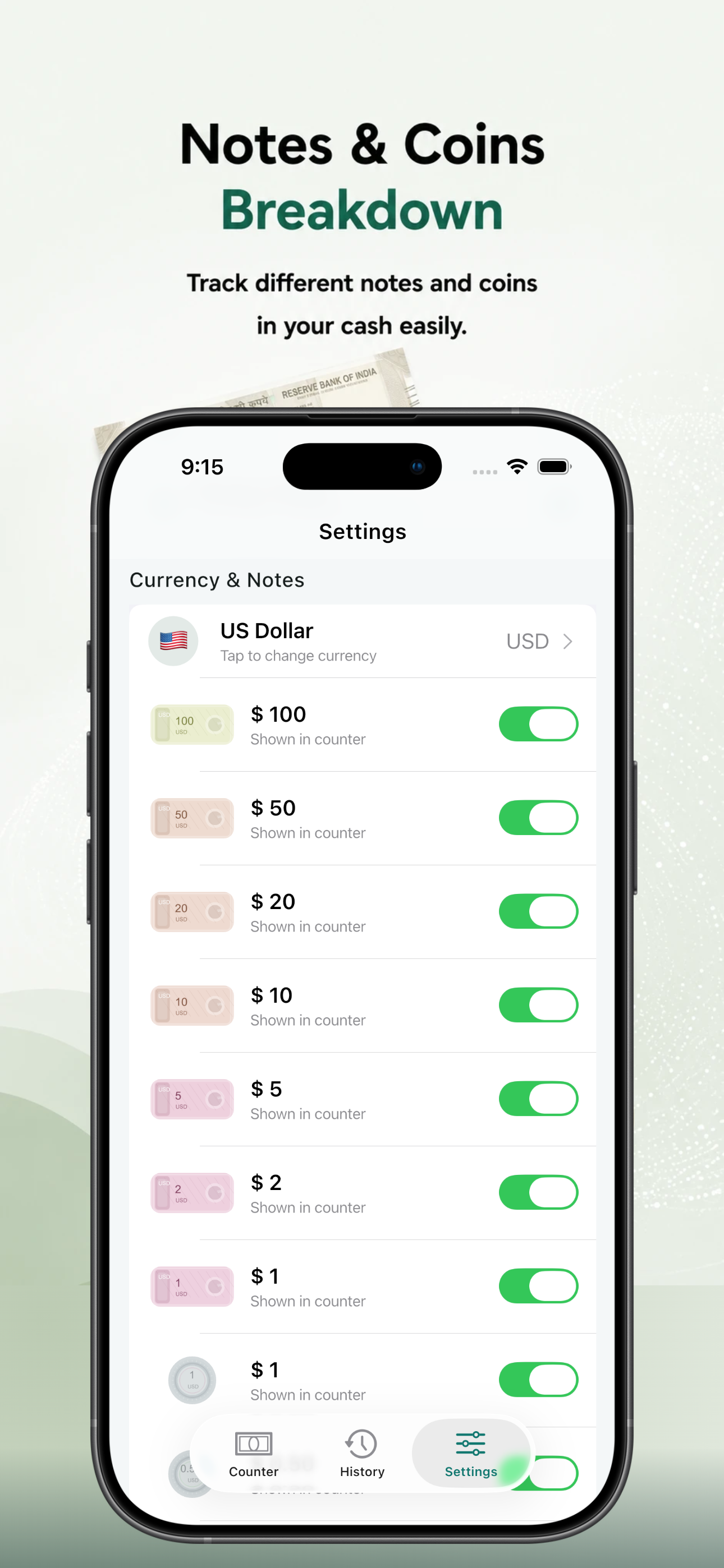Cash Counter app screenshot 3