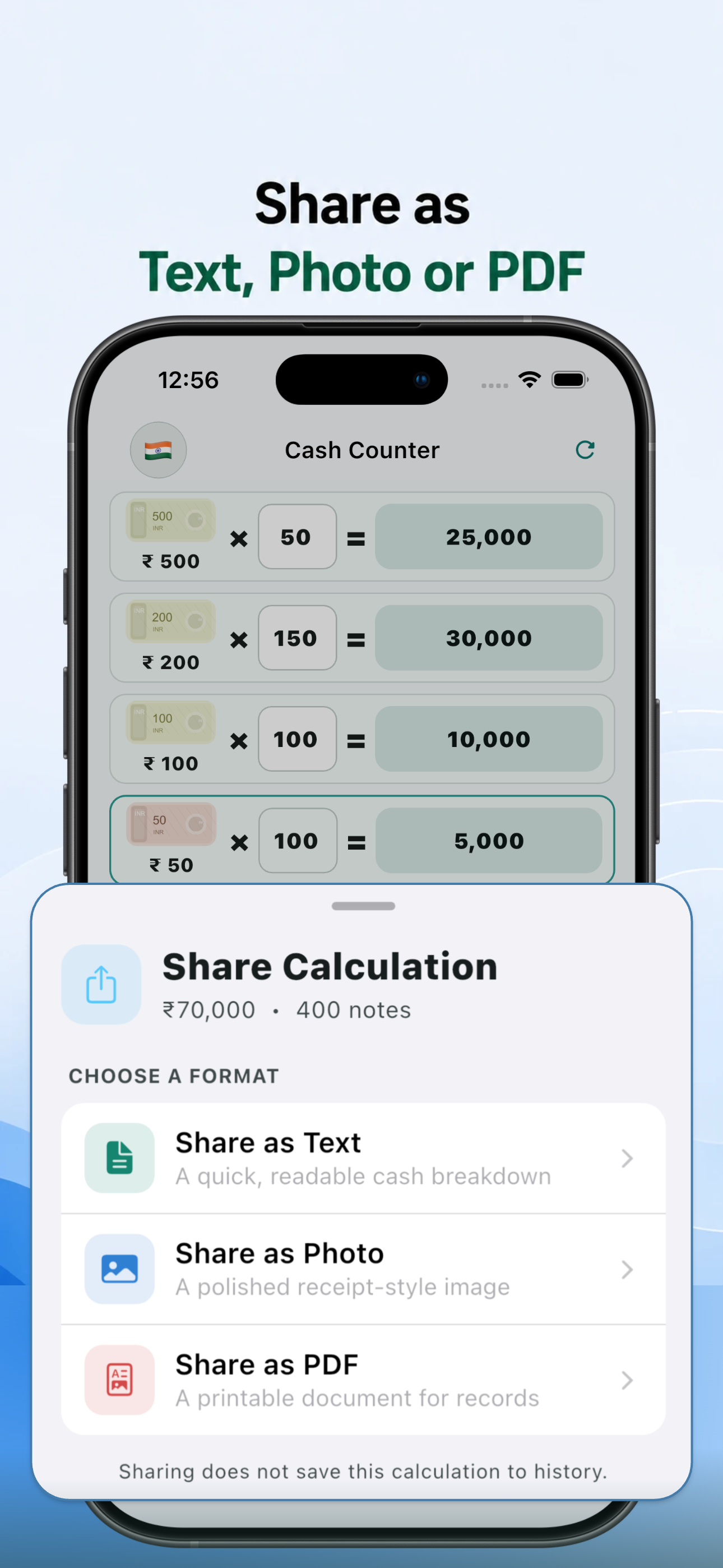 Cash Counter app screenshot 6
