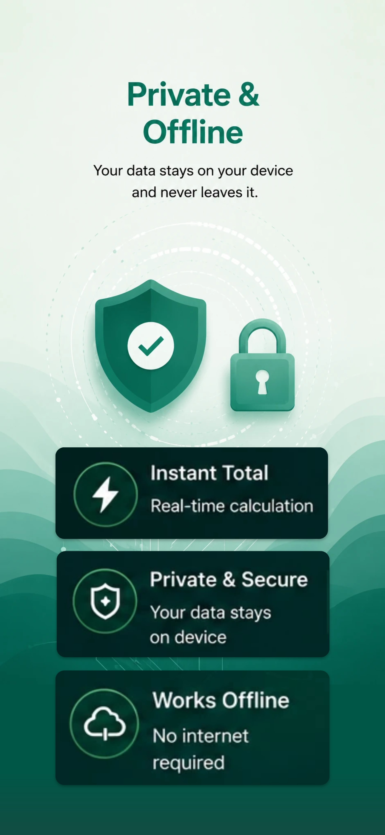 Cash Counter app screenshot 7